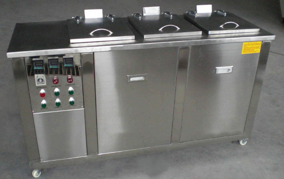 Two Slot Automatic Cleaning Machine 2024T 40KHZ Frequency Microcomputer Control