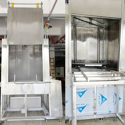 SUS 306 Rotate Spray PCL Control Large Automatic Big Spare Parts Ultrasonic Cleaning