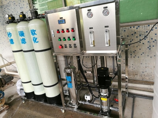 SUS304 Endüstriyel Su Arıtma Makinesi 50L-100000L Kapasiteli Aktif Karbon Filtre